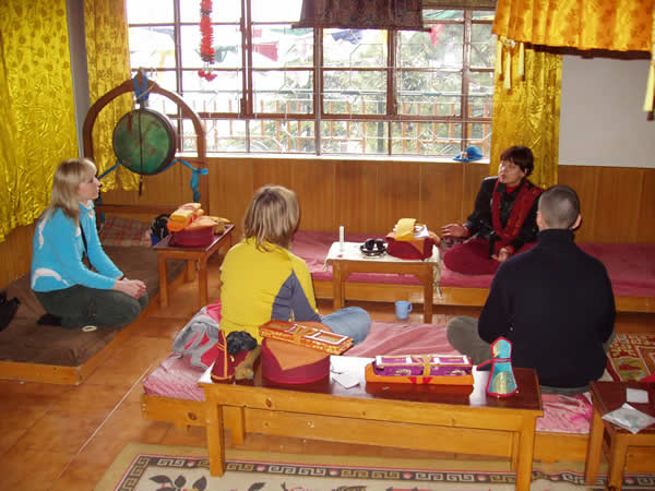 В Алтарной комнате ТакТенХауса