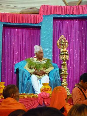 Почетный гость на конференции.