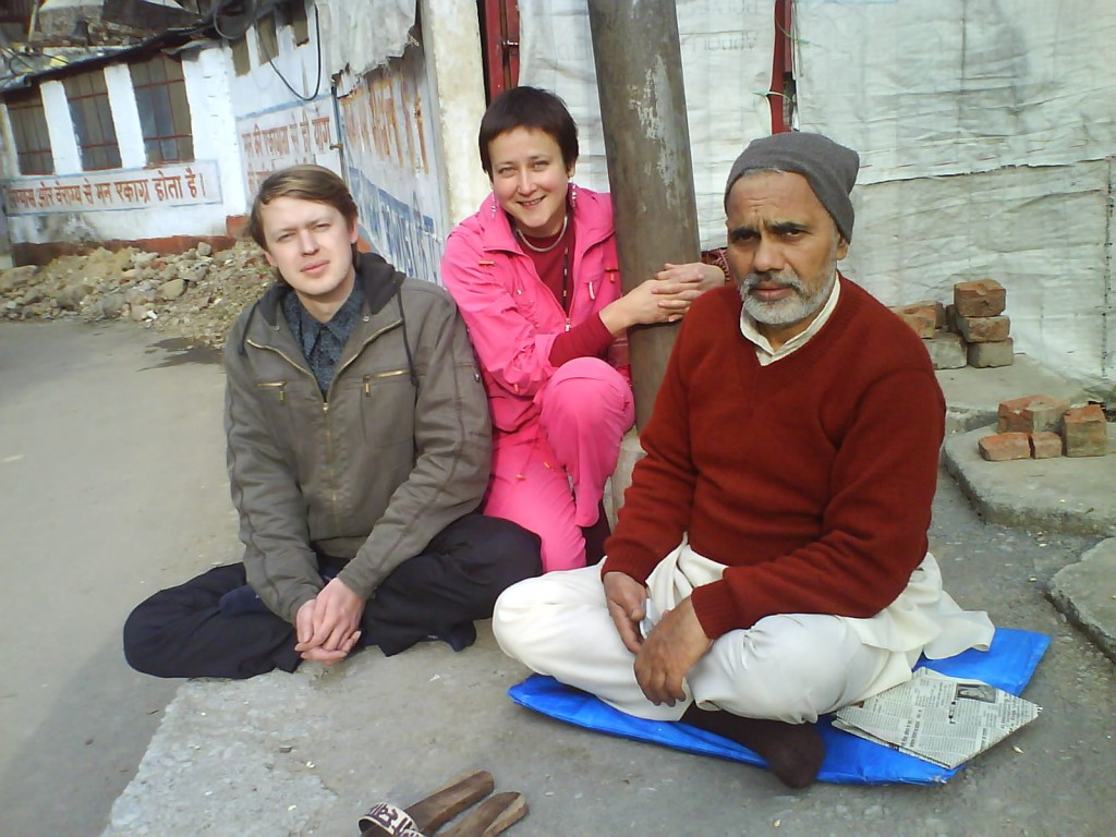 Elena Kshanti and Vijay Puri