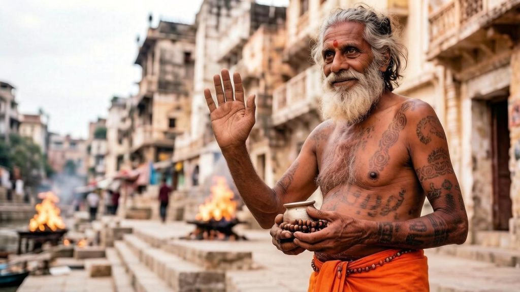 indian sadhu varanasi